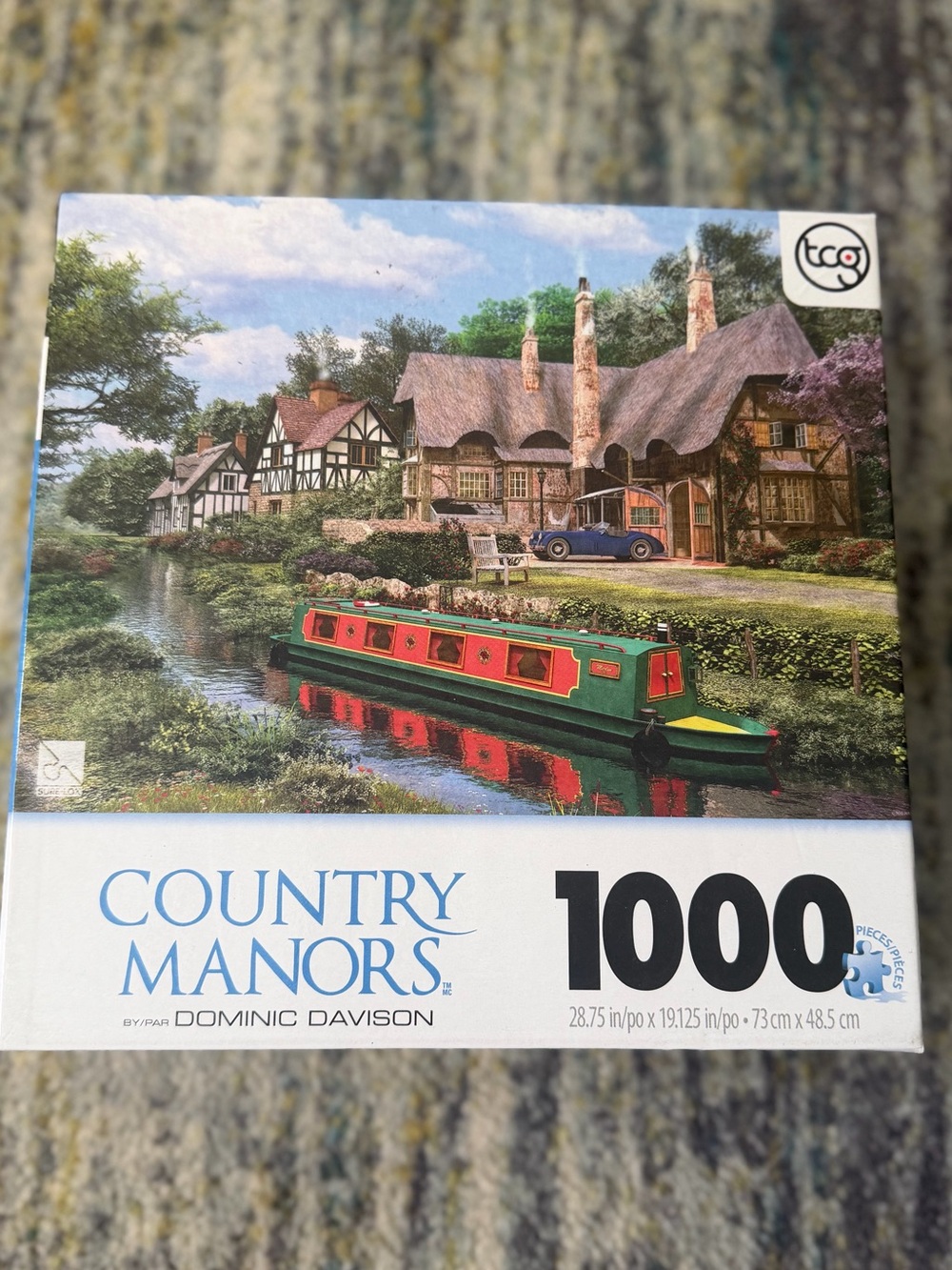 TCG “Country Manors” 1000-Piece Jigsaw Puzzle